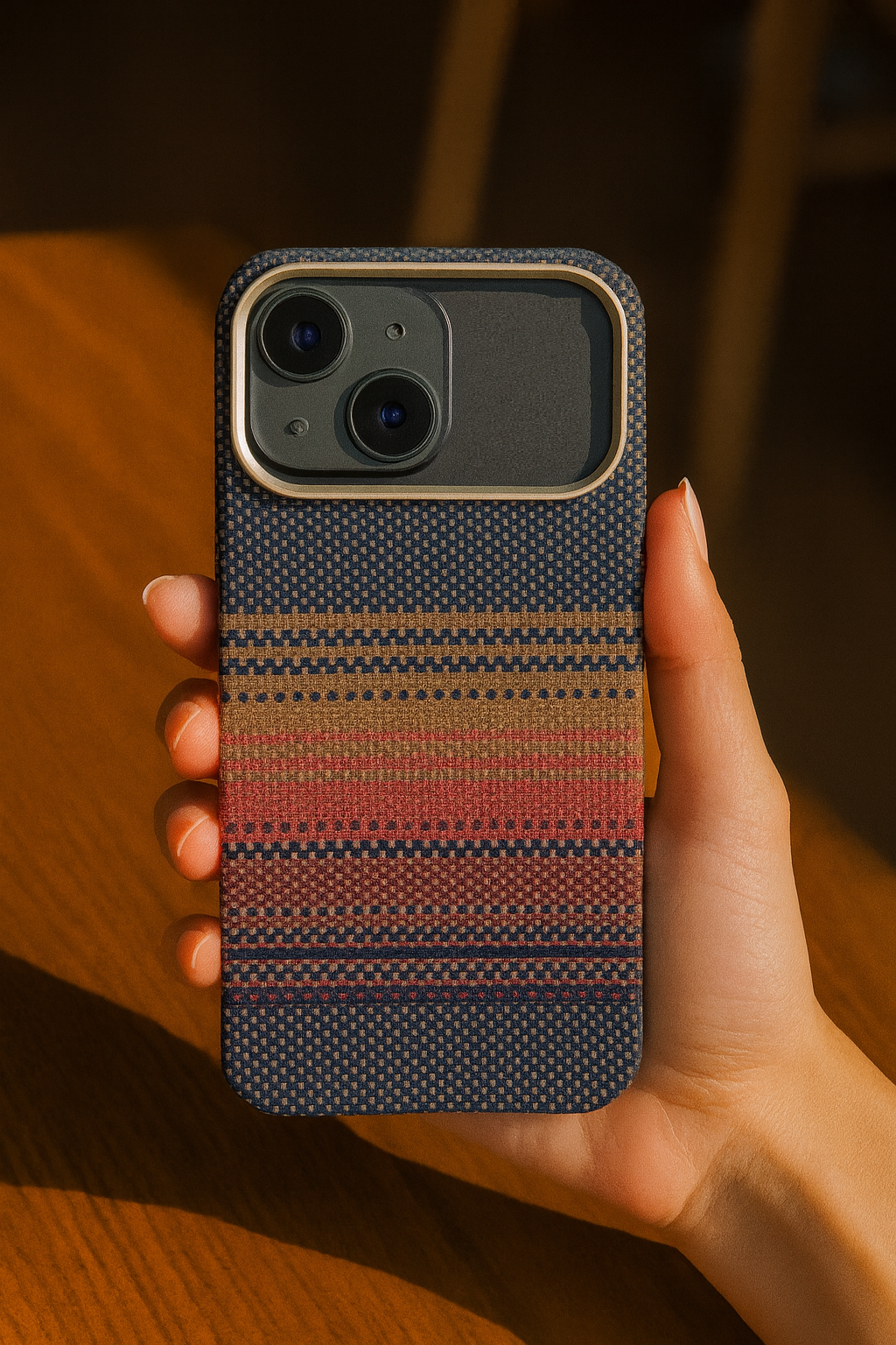 Maxwell iPhone 17 Texture Striped Case