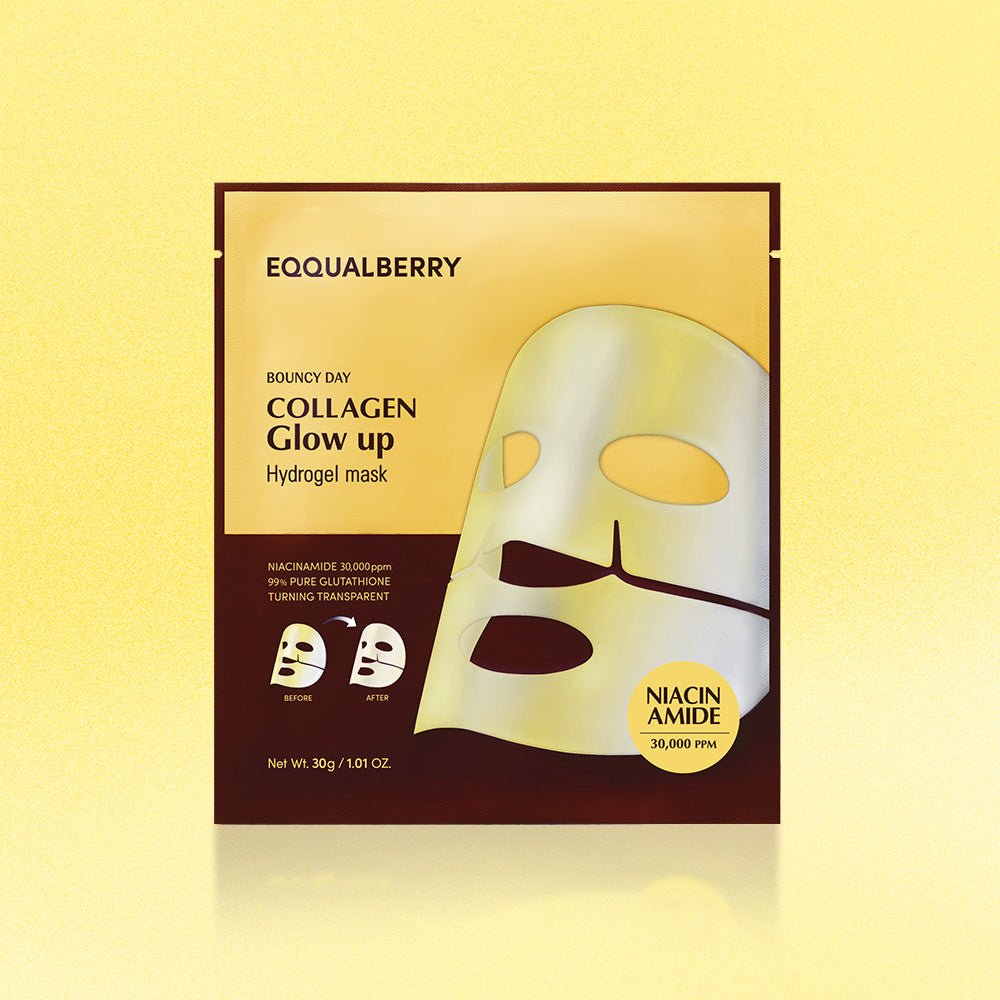 Eqqual Berry - Bouncy Day Collagen Glow Up Hydrogel Mask (Original)