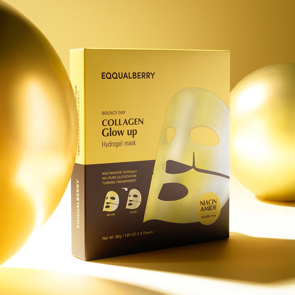 Eqqual Berry - Bouncy Day Collagen Glow Up Hydrogel Mask (Original)